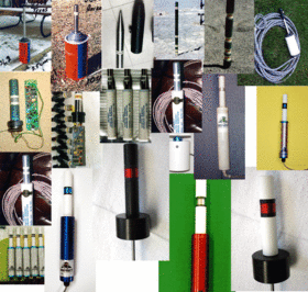 some of the early models of Sensit erosion sensors throughout their development