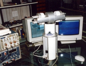 The PARABOLA III on a workbench