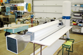 Wind tunnel for USDA-SBIR