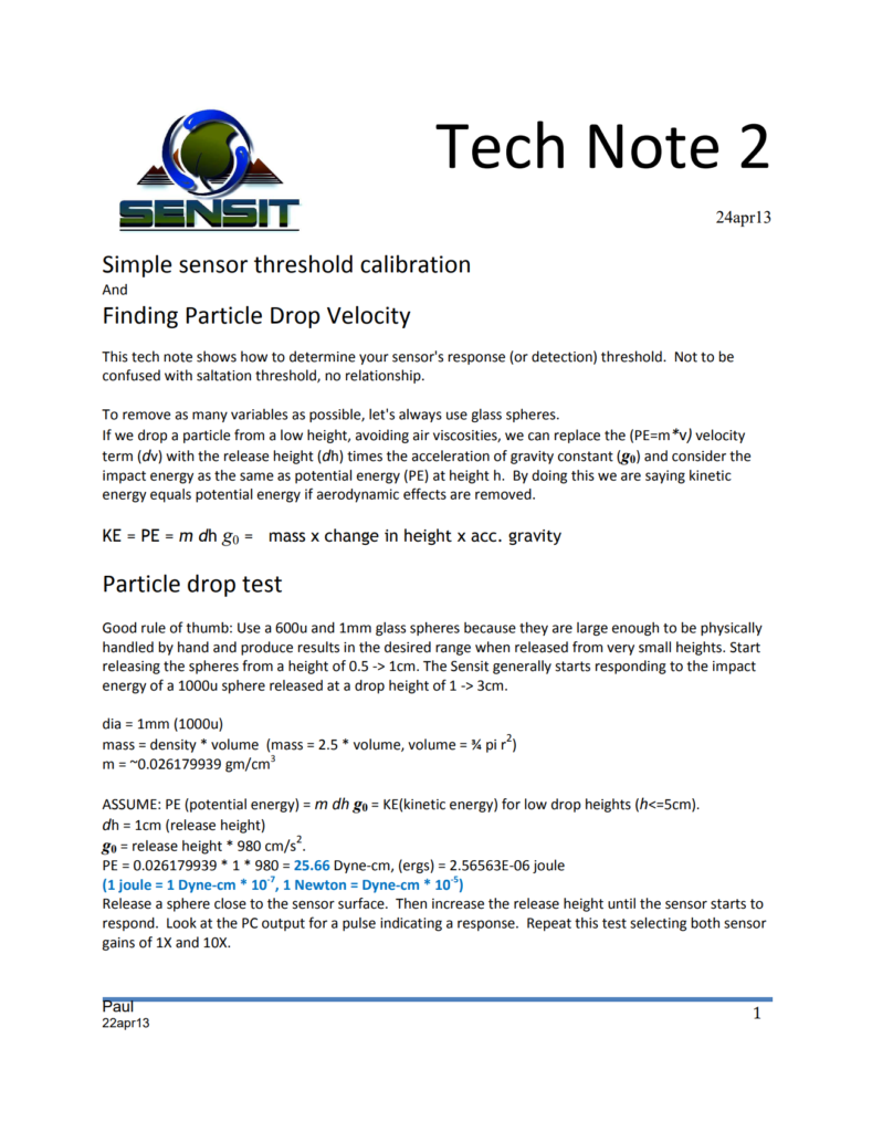 Technical Note 2